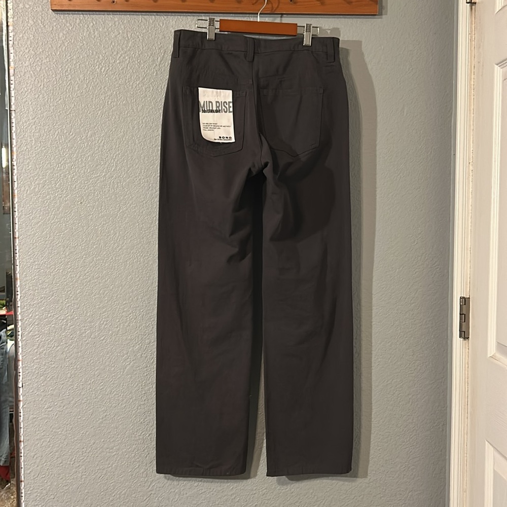 NWT S.O.N.G Gray 90s Mid Rise Straight Leg Jeans Size 7 - Picture 4 of 11